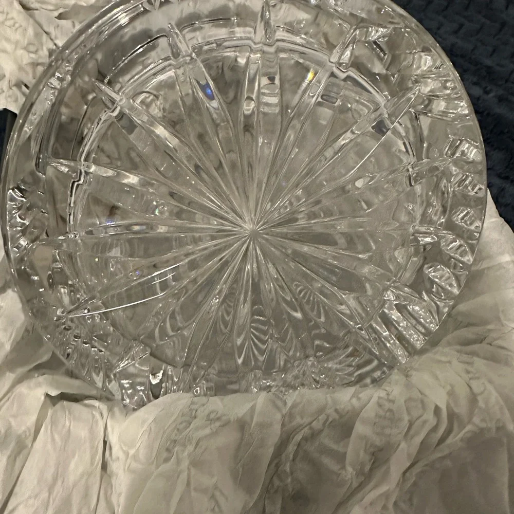 NEW Waterford Crystal Elegant Champagne Bottle Coaster The Millennium Collection